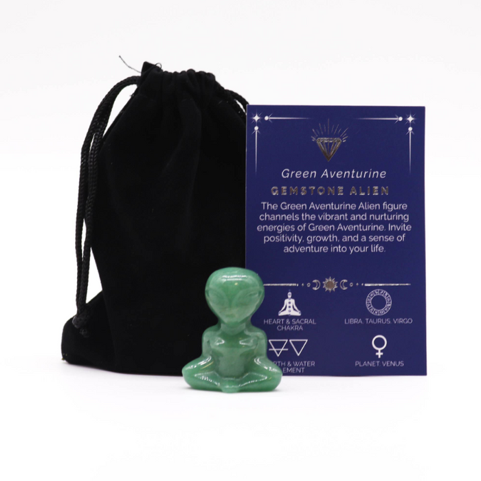 Edelstein Alien – Grüner Aventurin