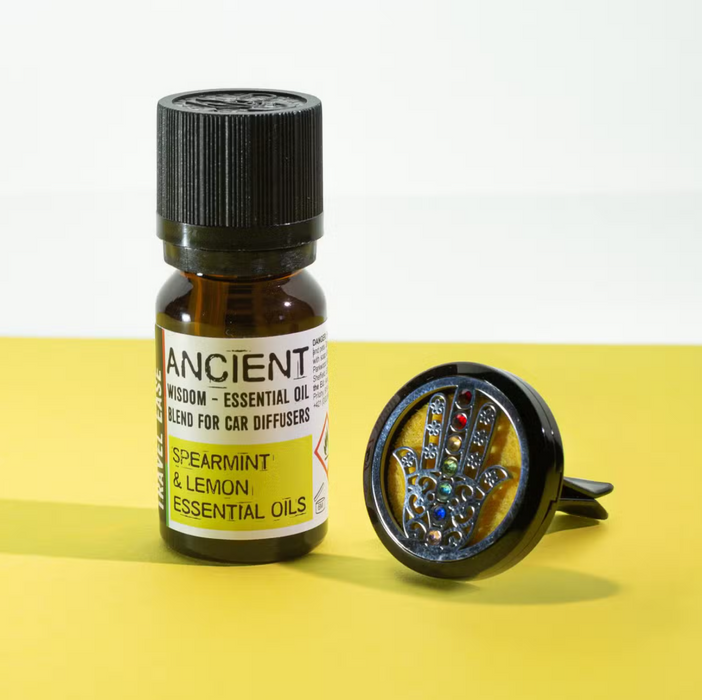 Aromatherapie fürs Auto – Leichte Reise „Travel Ease“ | Ätherische Ölmischung 10 ml