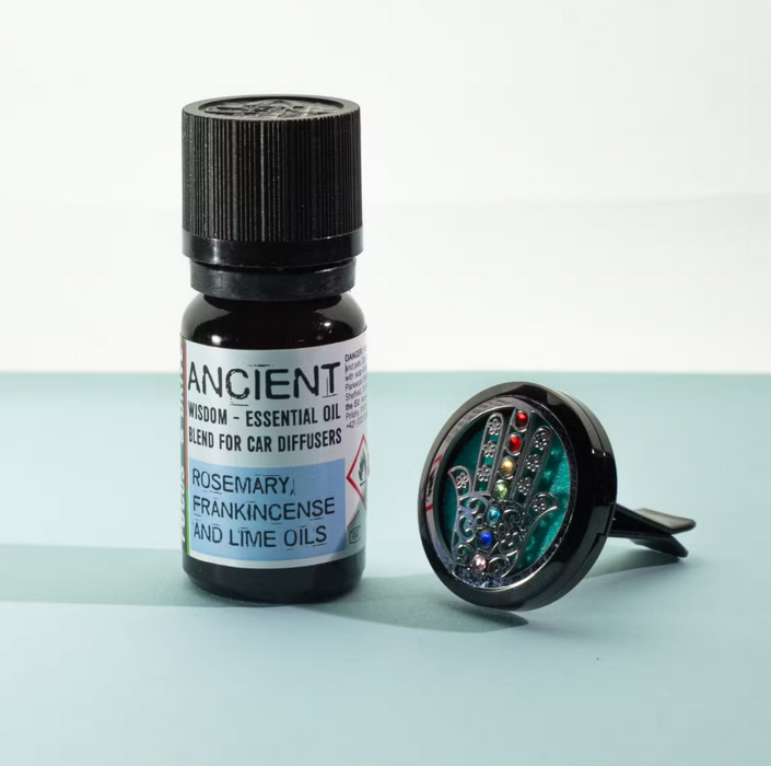 Aromatherapie fürs Auto – Fokus & Fahrt „Focus & Drive“ | Ätherische Ölmischung 10 ml