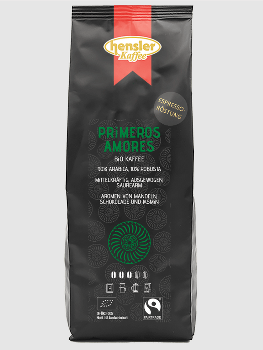 Primeros Amores Bio & Fairtrade Espresso – 90 % Arabica & 10 % Robusta