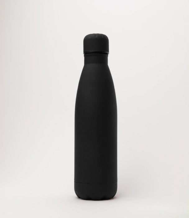 Ecofiltro Isolierflasche 500 ml – Doppelwandige Edelstahl-Trinkflasche | schwarz