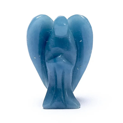 Schutzengel-Figur aus natürlichem Angelit
