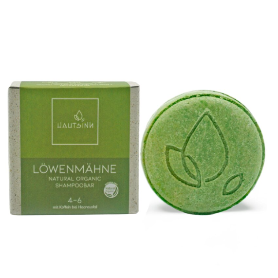 Löwenmähne Shampoobar von Hautsinn