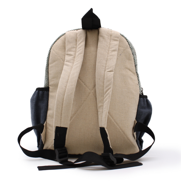 Hanf-Rucksack „Bodhibaum“ – handgefertigt in Nepal