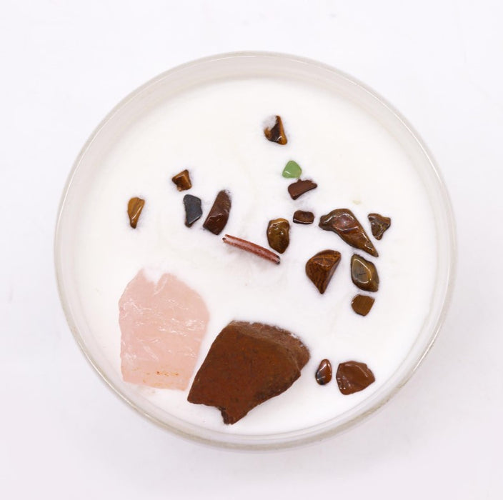 Energiekerze – Sakralchakra (Moroccan Roll)