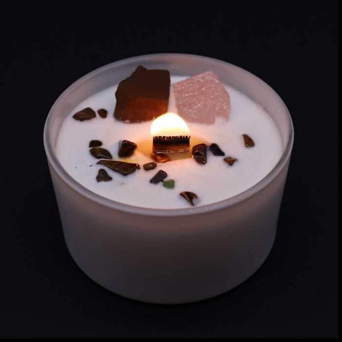Energiekerze – Sakralchakra (Moroccan Roll)