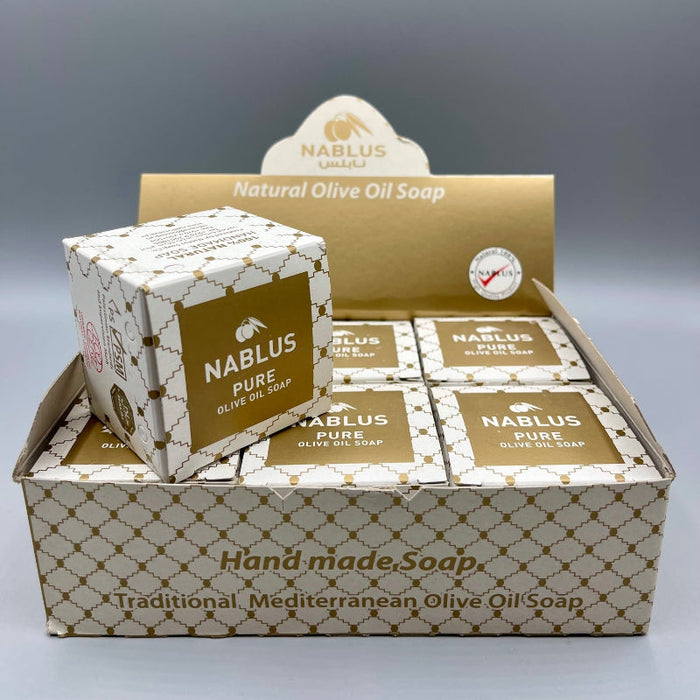 Nablus Traditionelle Olivenölseife 100g - Olive Pur